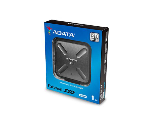 ADATA SD700 1TB USB 3.2 Gen. 1 Czarny - 340514 - zdjęcie 2